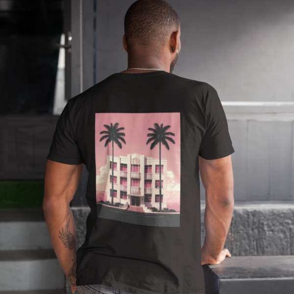 Retro Miami Shirt „Coral Gables" – Art Deco | Old Money Brand