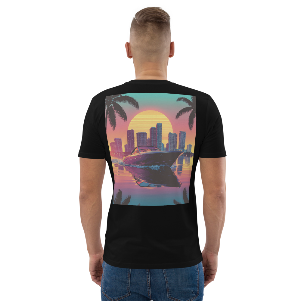 Retro Miami Shirt „Biscayne" – 80s Skyline | Old Money Brand – Bild 7
