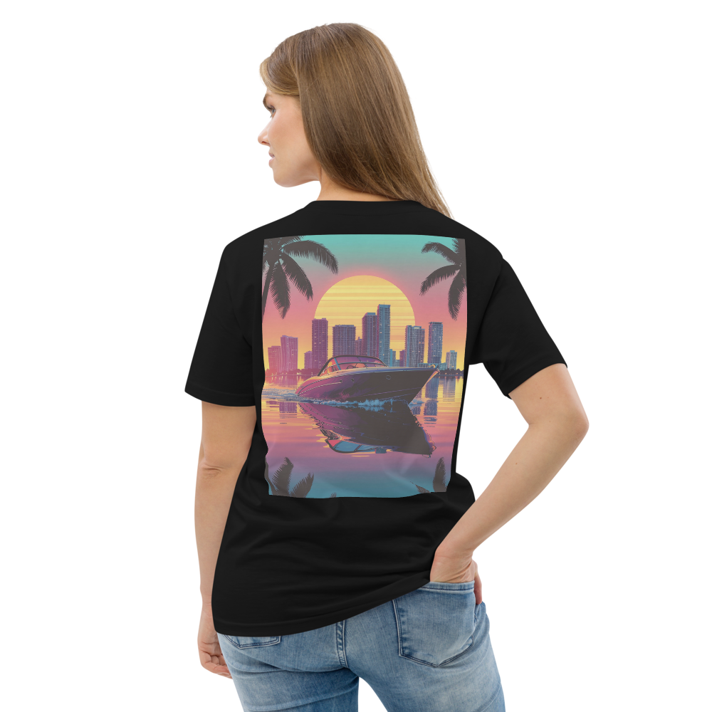 Retro Miami Shirt „Biscayne" – 80s Skyline | Old Money Brand – Bild 5