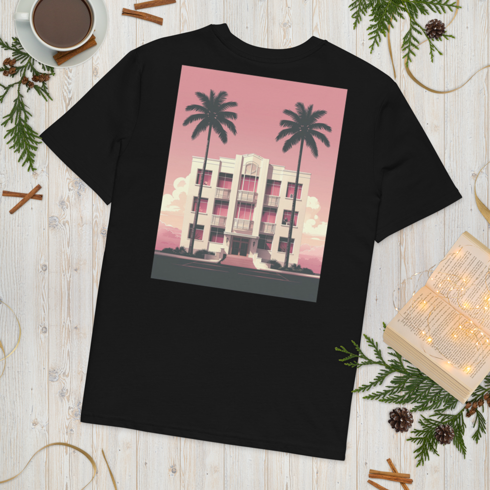Retro Miami Shirt „Coral Gables" – Art Deco | Old Money Brand – Bild 3