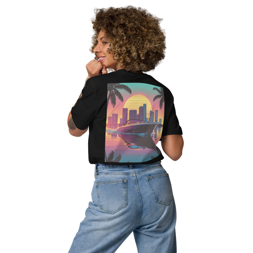 Retro Miami Shirt „Biscayne" – 80s Skyline | Old Money Brand – Bild 8