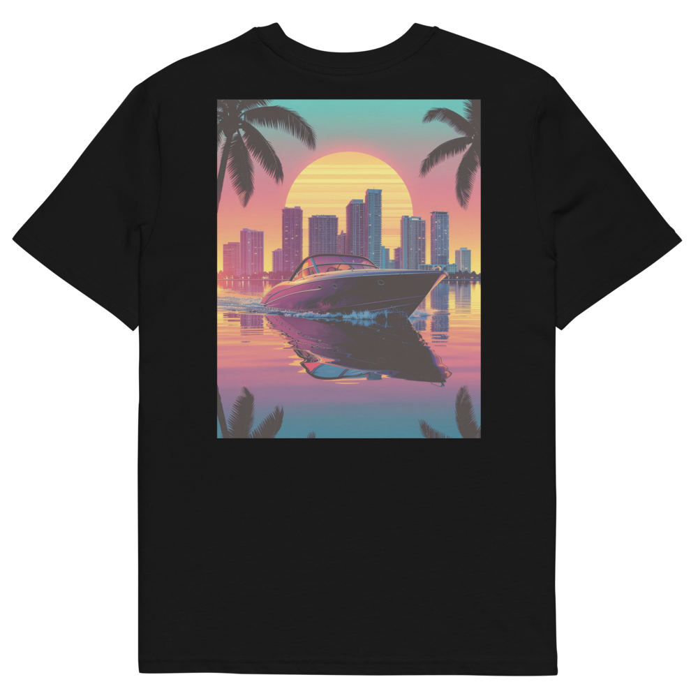 Retro Miami Shirt „Biscayne" – 80s Skyline | Old Money Brand – Bild 6
